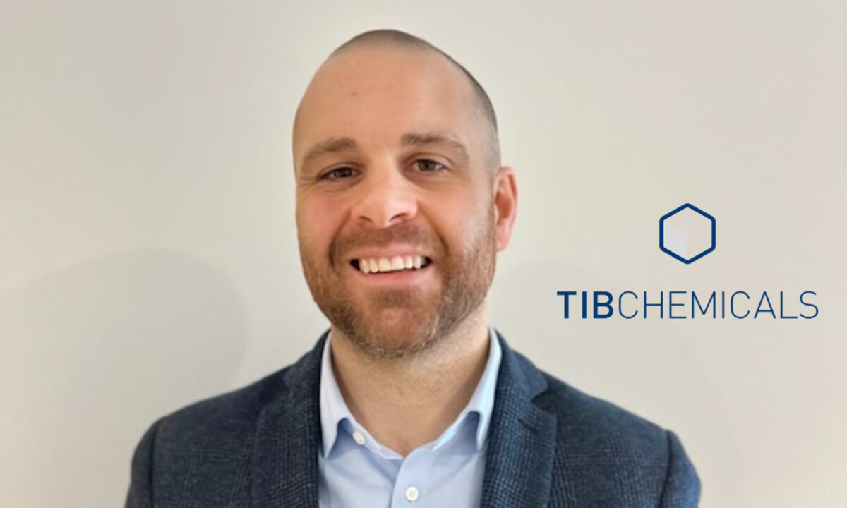 TIB Chemicals hires George Balmforth as Business Unit Director