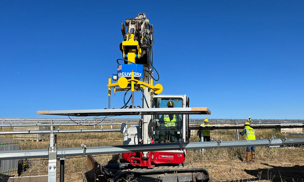 Vacuworx launches Solar Panel Lifter
